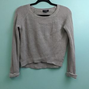 Deb Gray Cropped Sweater Xs